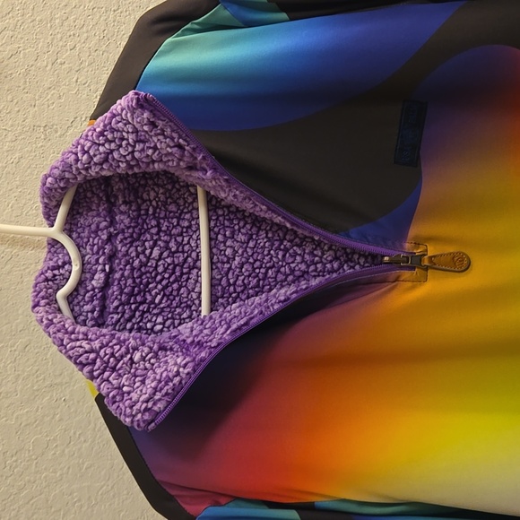 USA Palm Reversible Pullover - Purple/Multi-colored - Large/XL - Picture 13 of 16